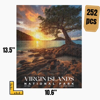 Virgin Islands National Park Jigsaw Puzzle, Family Game, Holiday Gift | S10 - image3